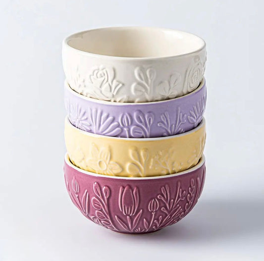 In The Meadow Cream Prep Bowls (Set of 4) – by Mason Cash